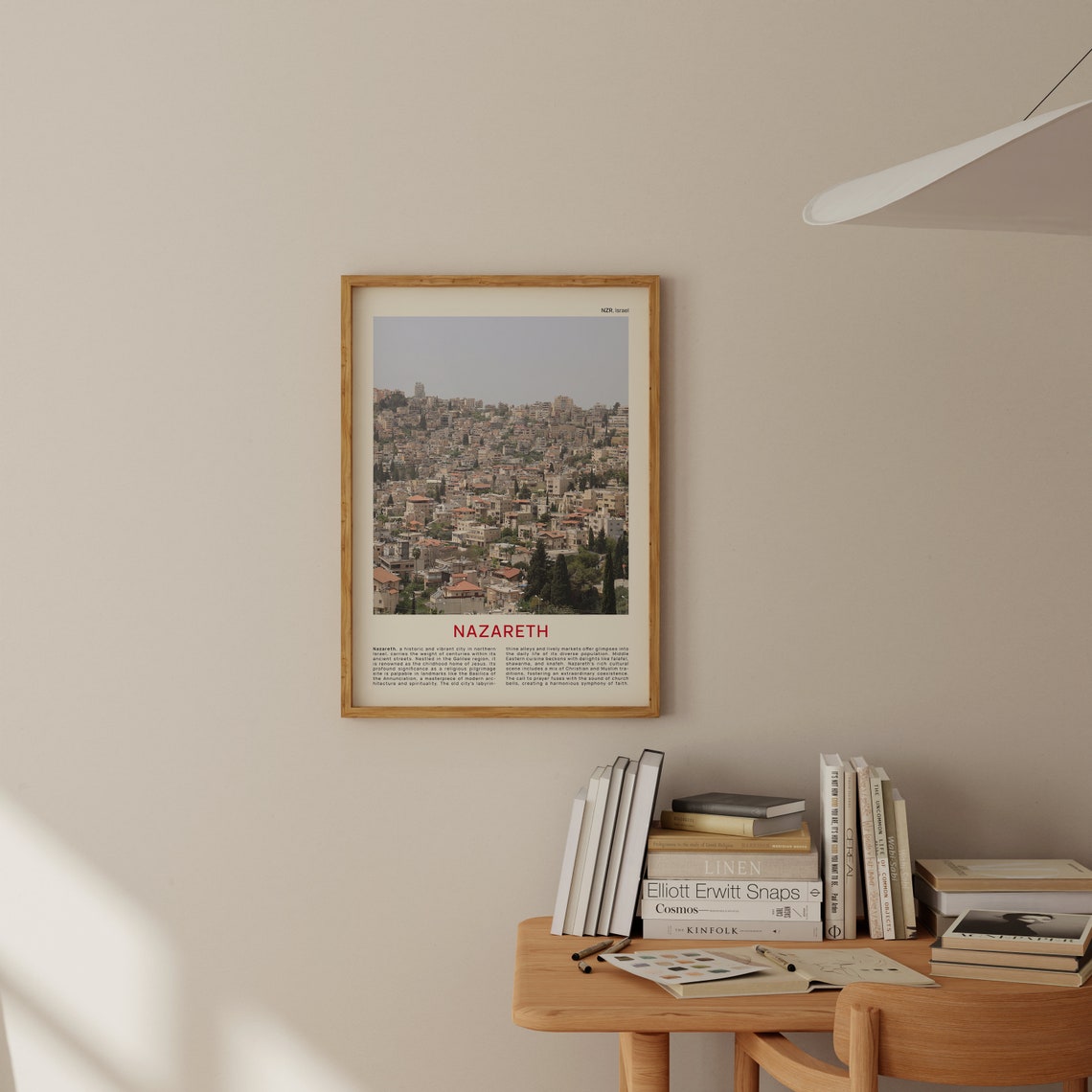 Nazareth Print Film Photo Nazareth Wall Art Nazareth Poster Nazareth Photo Nazareth Poster Print Israel Wall Decor Israel Poster Print - Image 2