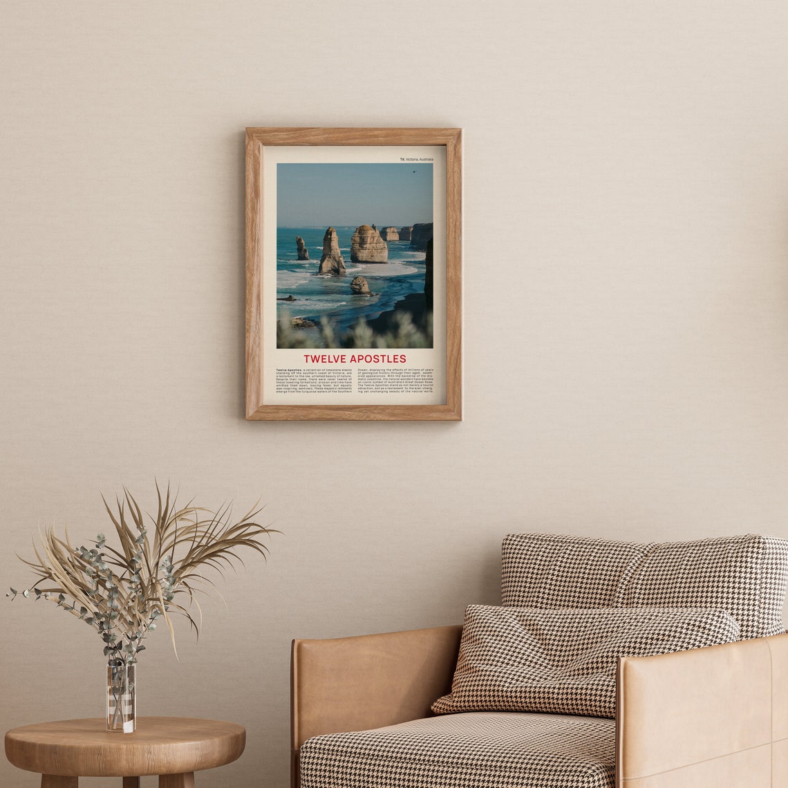 Twelve Apostles Great Ocean Road Limestone Stacks Travel Poster - Image 3