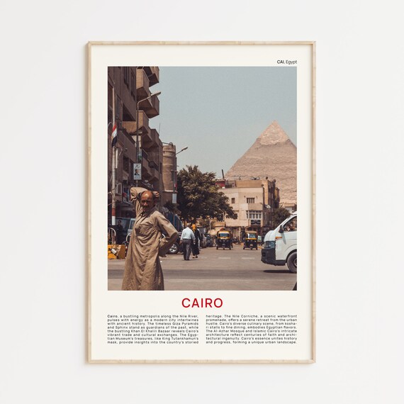 Cairo Print Film Photo Cairo Wall Art Cairo Poster Cairo Photo Cairo Poster Print Egypt Wall Decor Egypt Poster Print Egypt Art Print