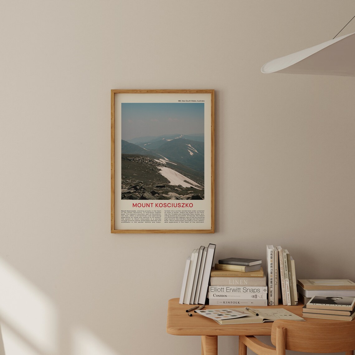 Mount Kosciuszko Australia Snowy Peaks Travel Film Photo Print - Image 2