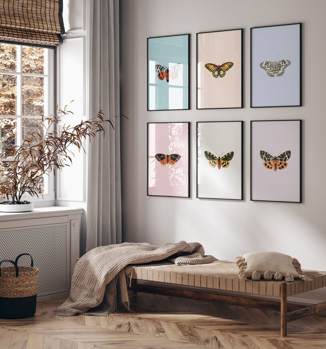 Butterfly Wall Art Set, Modern Nursery Art Print - Image 4