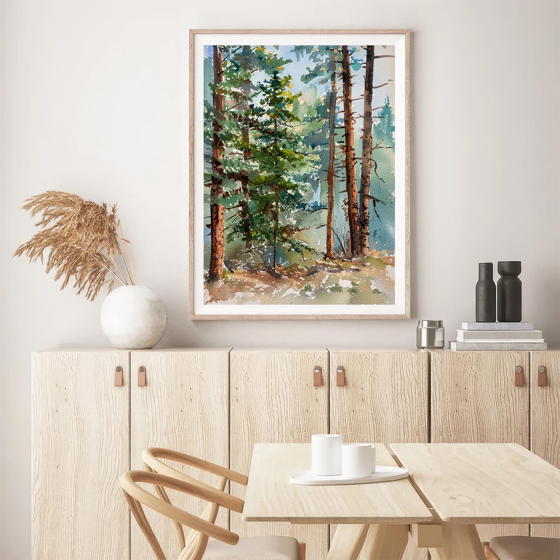 San Juan Landscape Watercolor Travel Art Print - Image 5