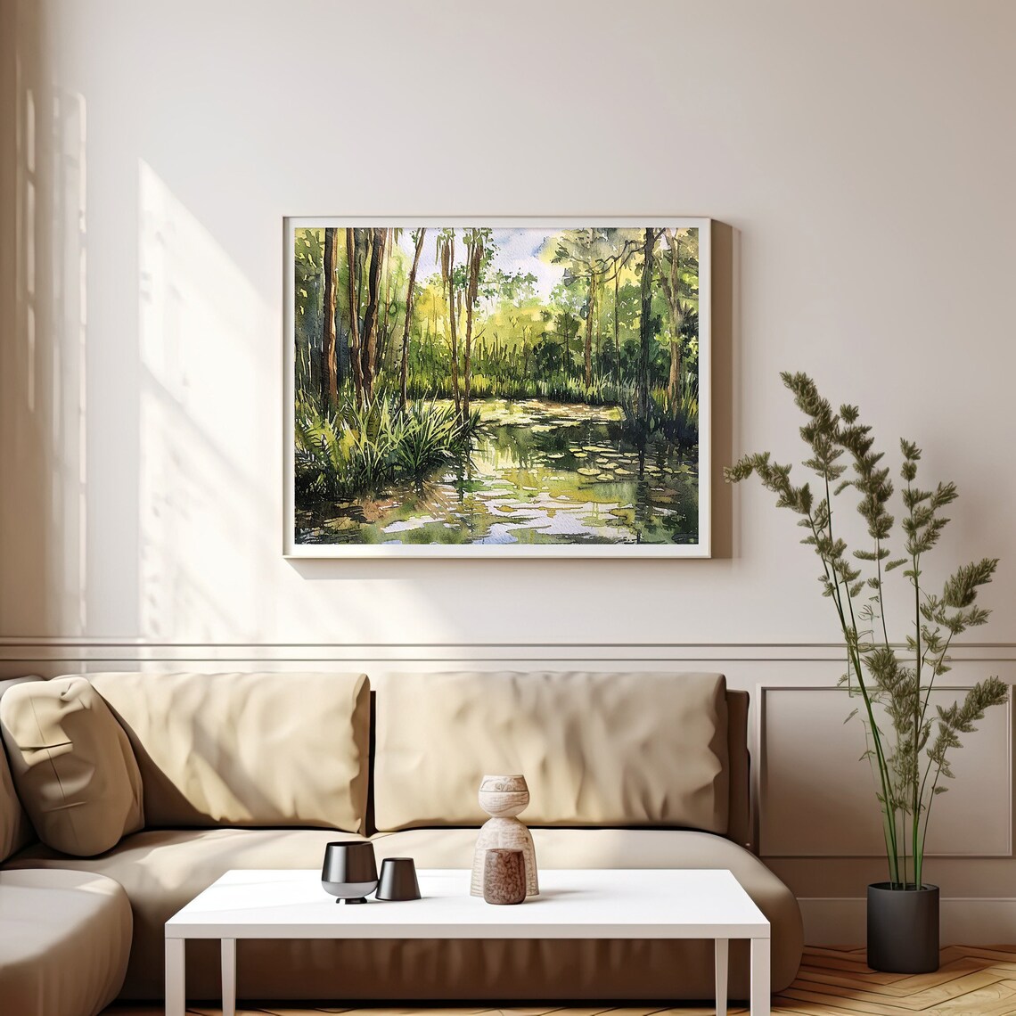 Everglades National Park Watercolor Travel Poster - Image 4