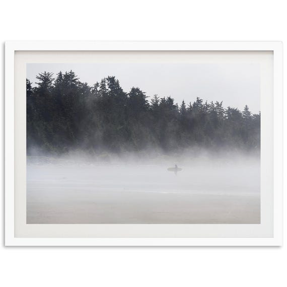 Surf Photography Print, Minimalist Ocean Beach Art