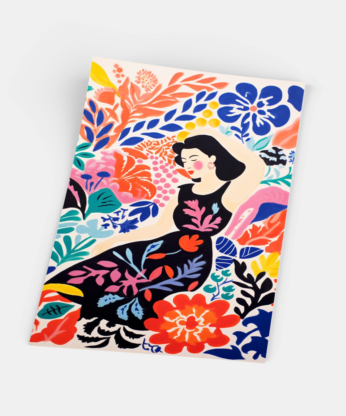 Matisse Sleeping Woman Art Print, Matisse-Inspired - Image 5
