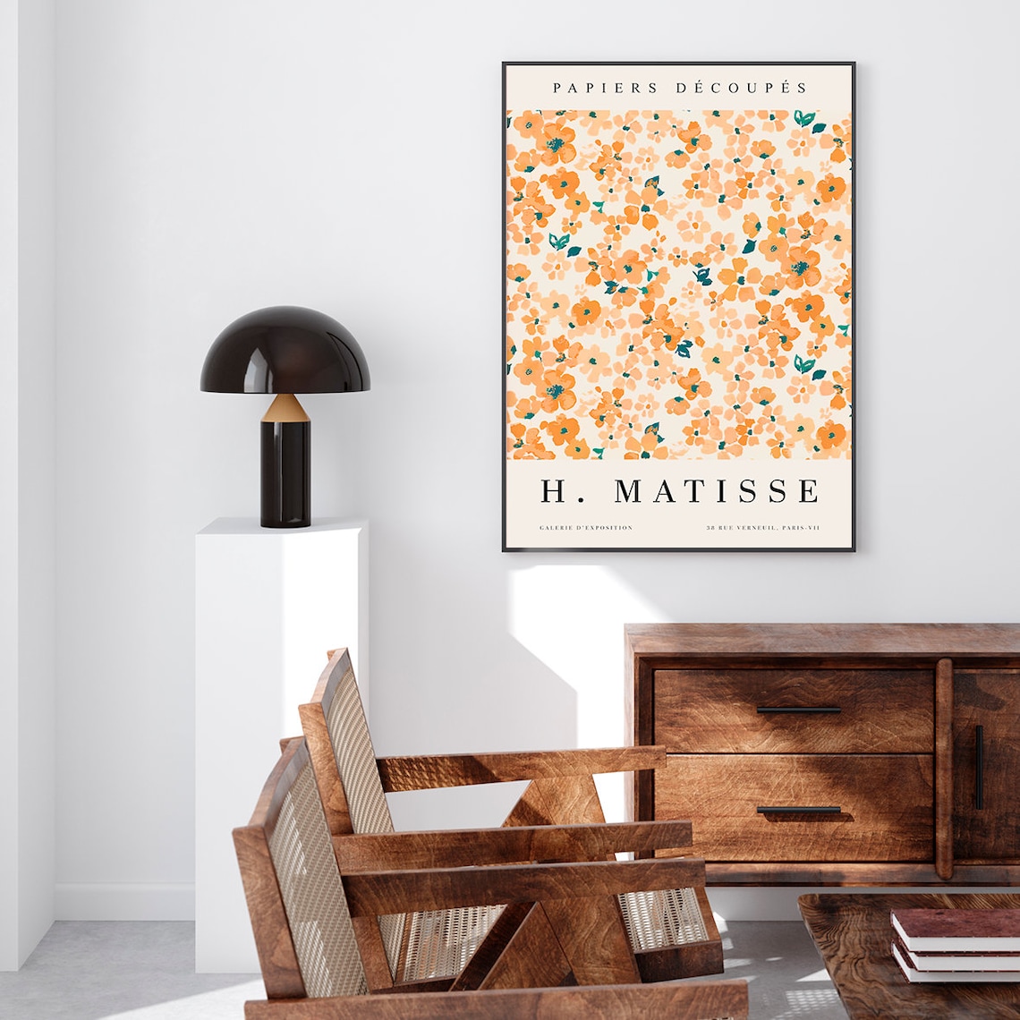 Matisse Flower Market Nature Poster Print - Image 2