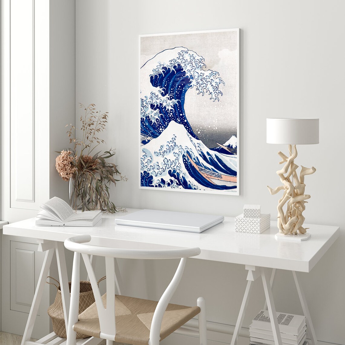 The Great Wave of Kanagawa Hokusai Art Print - Image 3