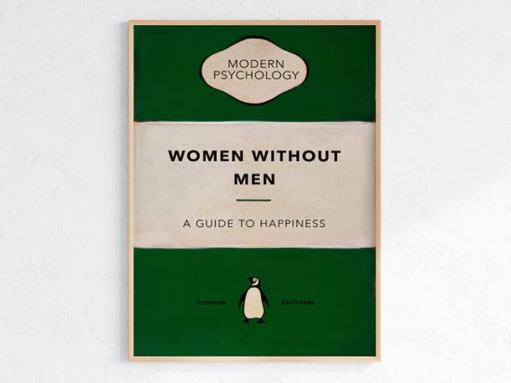 Connor Brothers Women Without Men Guide To Happiness Parody Poster