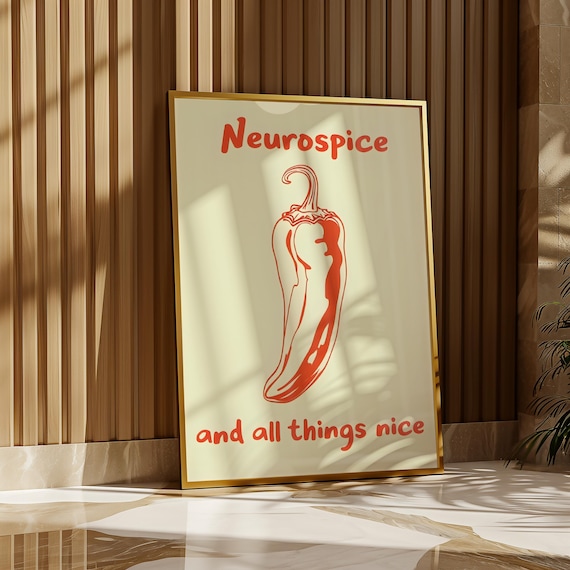Neurospice And All Things Nice Red Chili Pepper Fun Wall Art