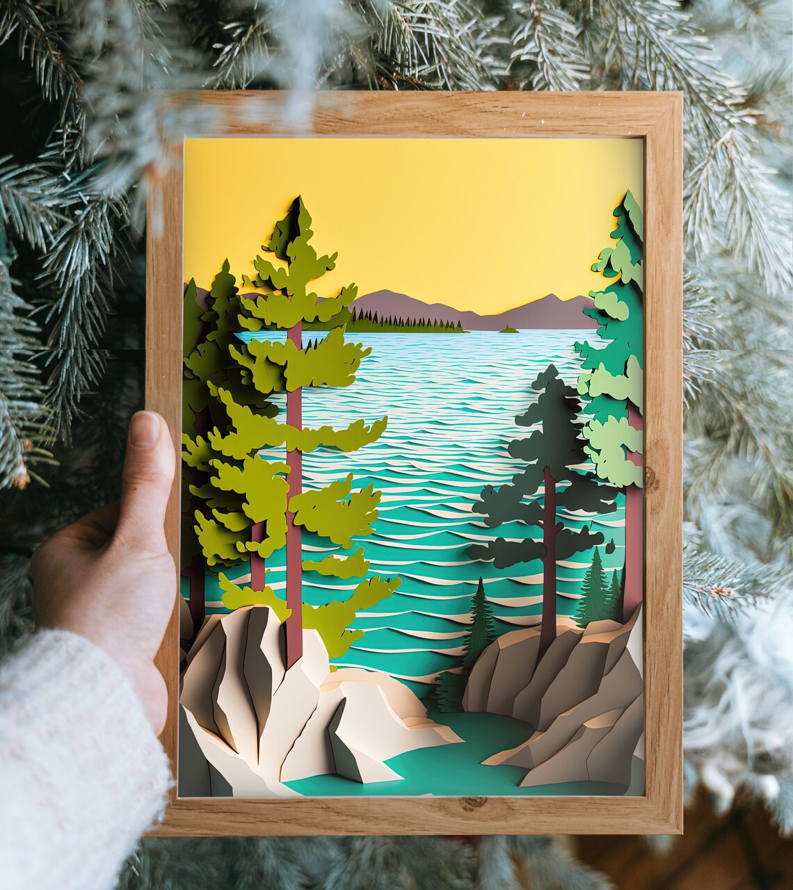 Lake Superior Print, Minnesota Scenic Art Print - Image 2