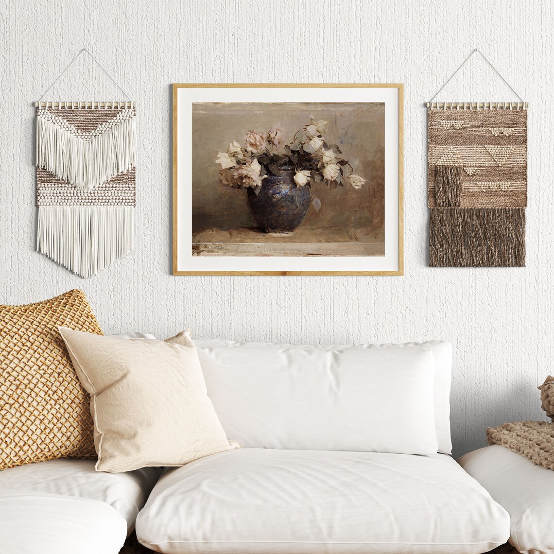 Vintage Flower Painting, Botanical Still Life Art Print - Image 2
