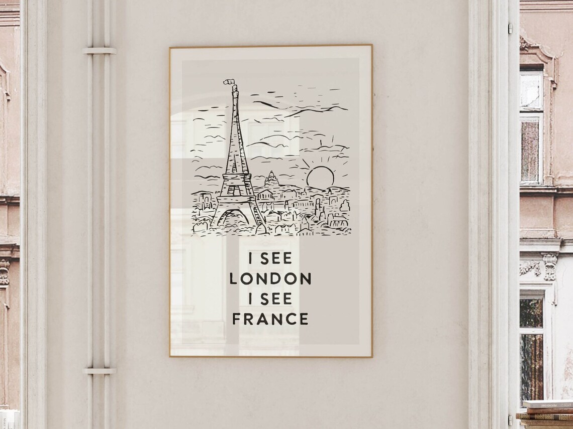Funny Bathroom Decor, Toilet Humor Art Print