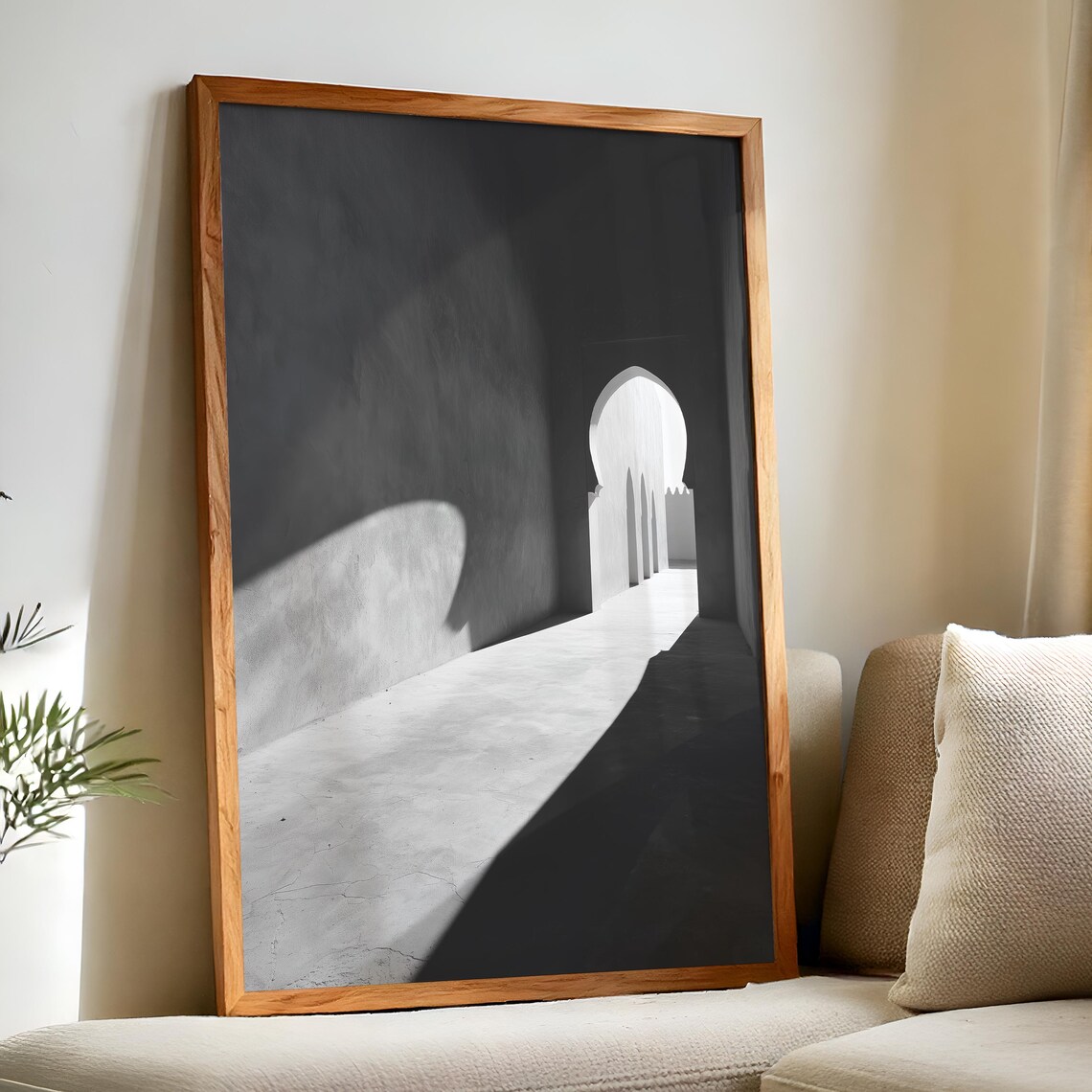 Marrakech Archway, Minimalist Travel Photography Print