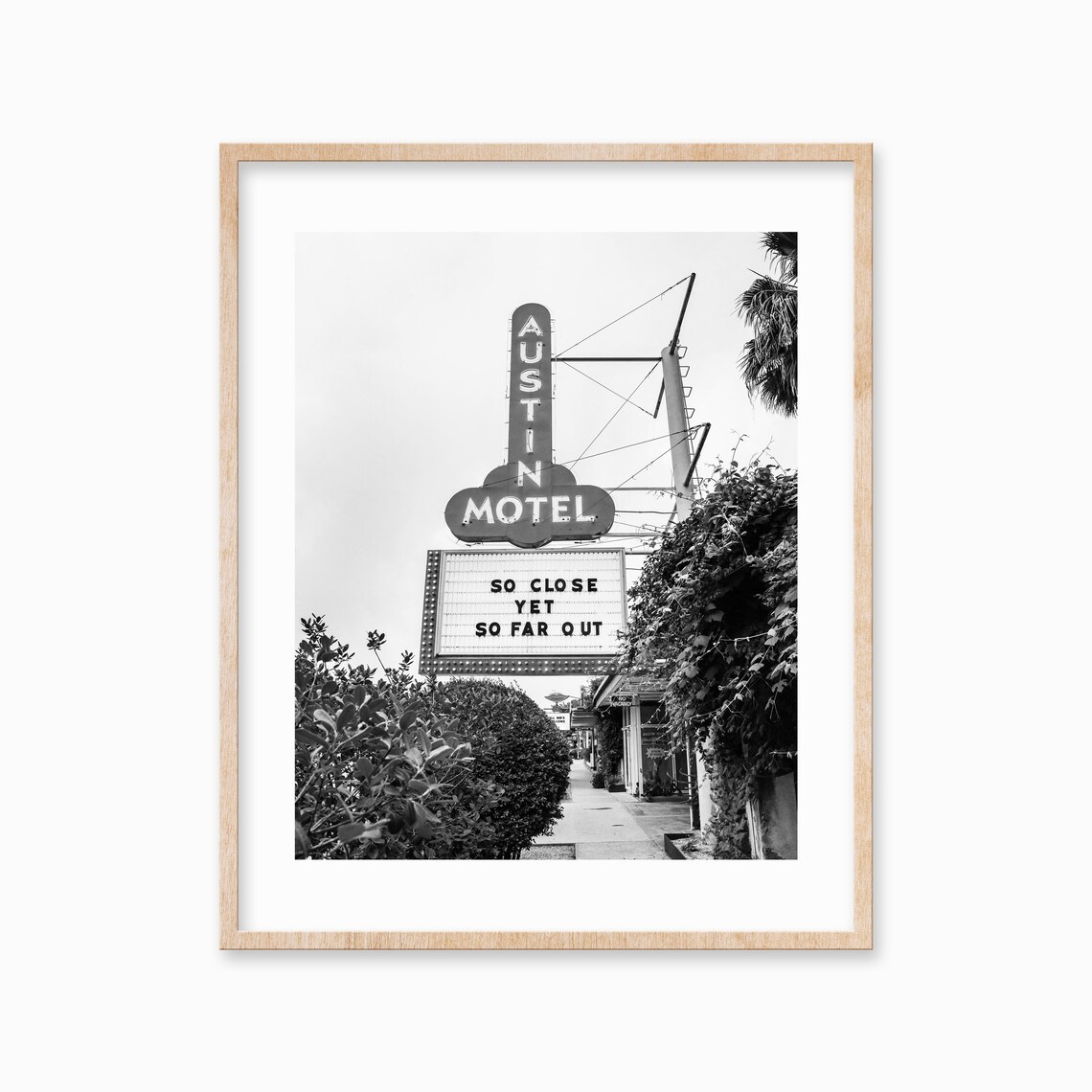 Austin TX Vertical Photography Art Print, SOCO