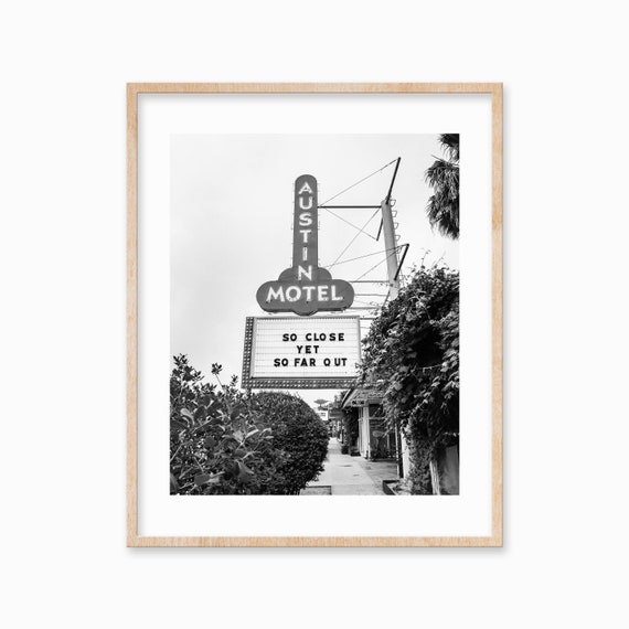 Austin TX Vertical Photography Art Print, SOCO
