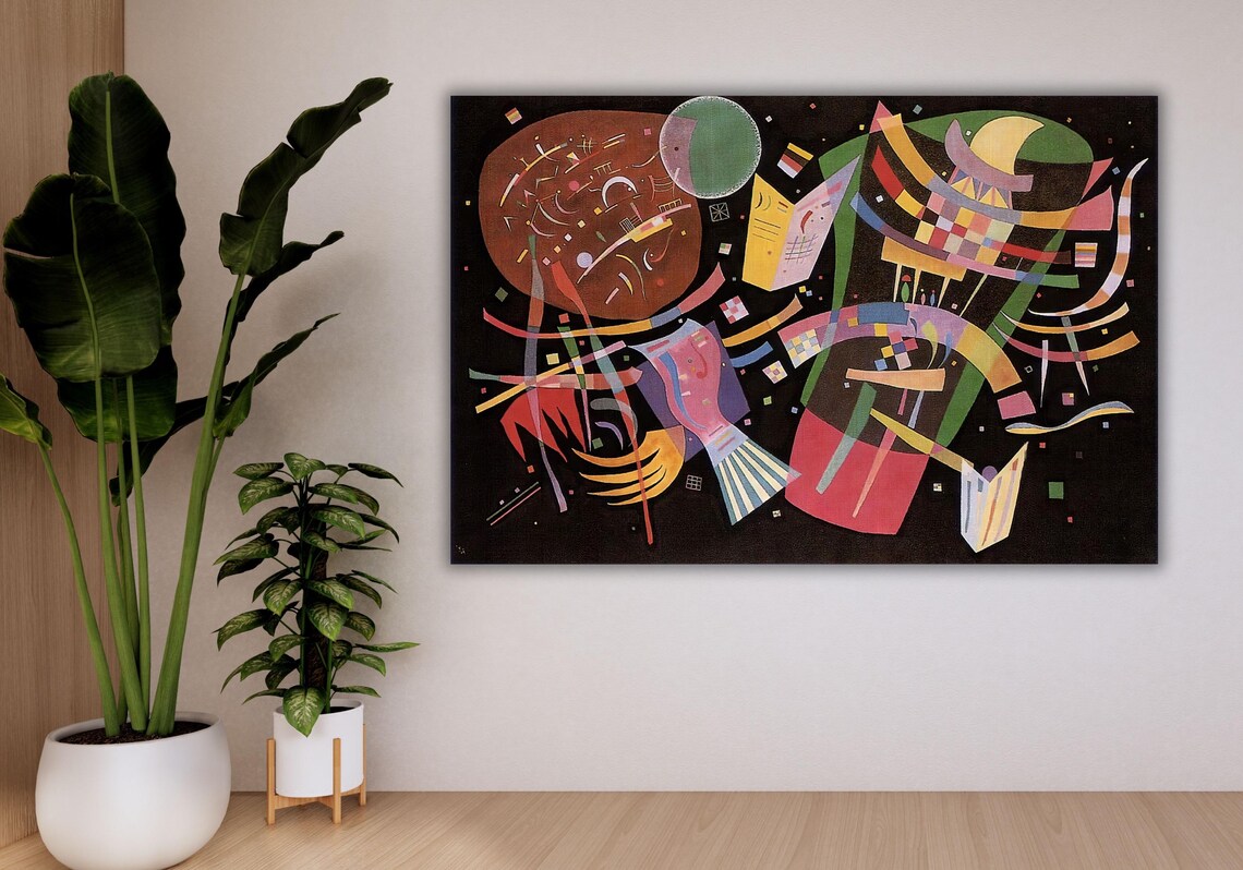 Wassily Kandinsky Gift Prints Wassily Kandinsky Composition X 1939 Paintings Wassily Kandinsky Poster Home Decorations - Image 3