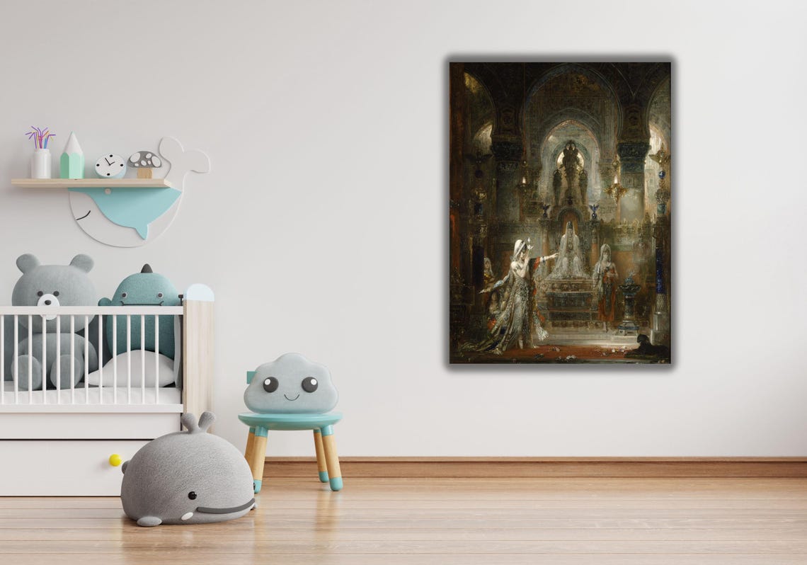 Gustave Moreau Salome Dancing Before Herod Symbolist Classic Poster