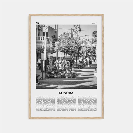 Sonora Poster Print, Mexico Hermosillo