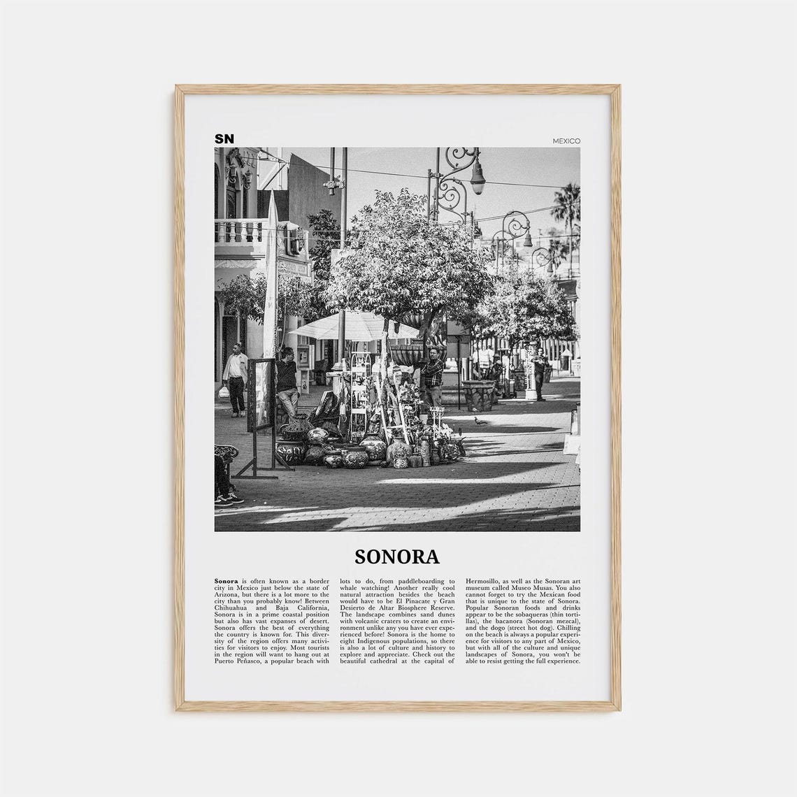 Sonora Poster Print, Mexico Hermosillo