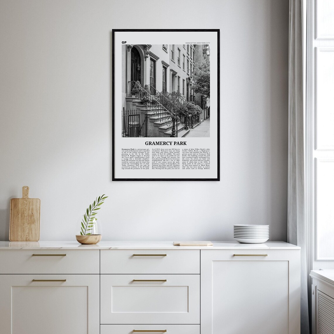 Gramercy Park, New York City Travel Poster - Image 2