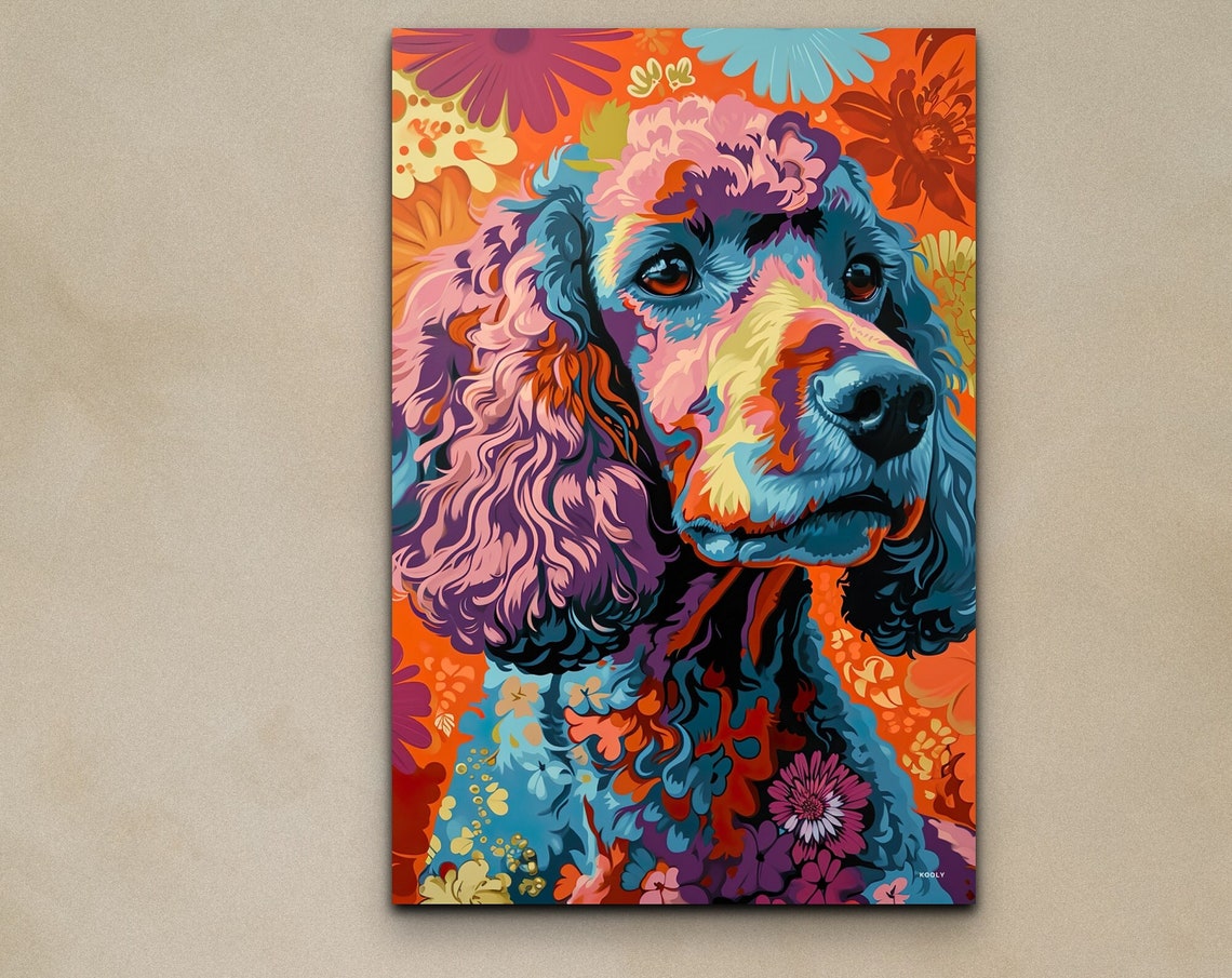 Poodle Pop Art Print
