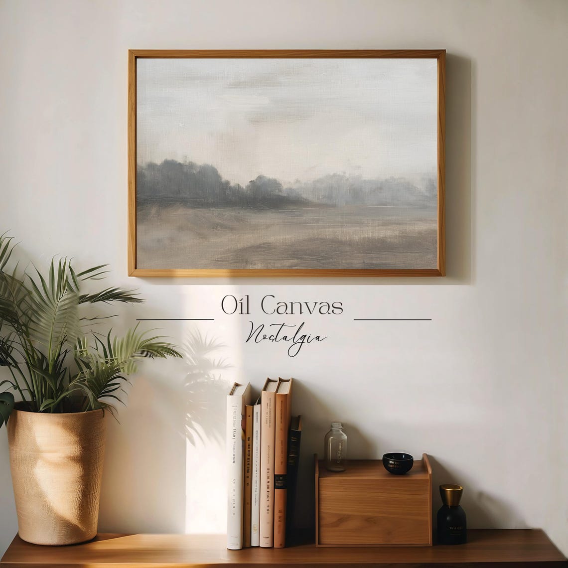 Wall Art Moody Abstract Minimalist Art Modern Aesthetic Prints - Image 3