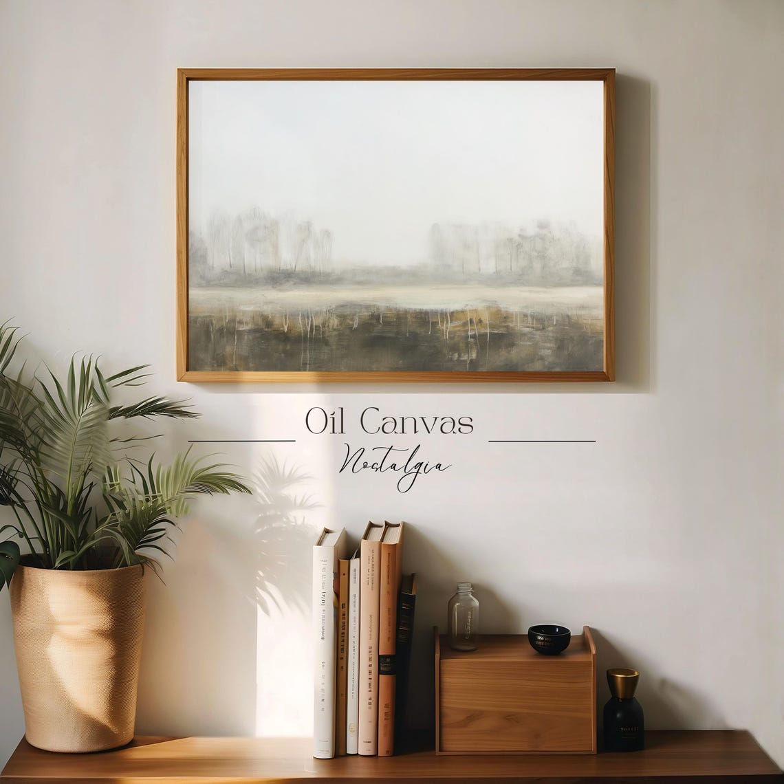 Wall Art Moody Abstract Minimalist Lanscape Instant Wall Decor - Image 3