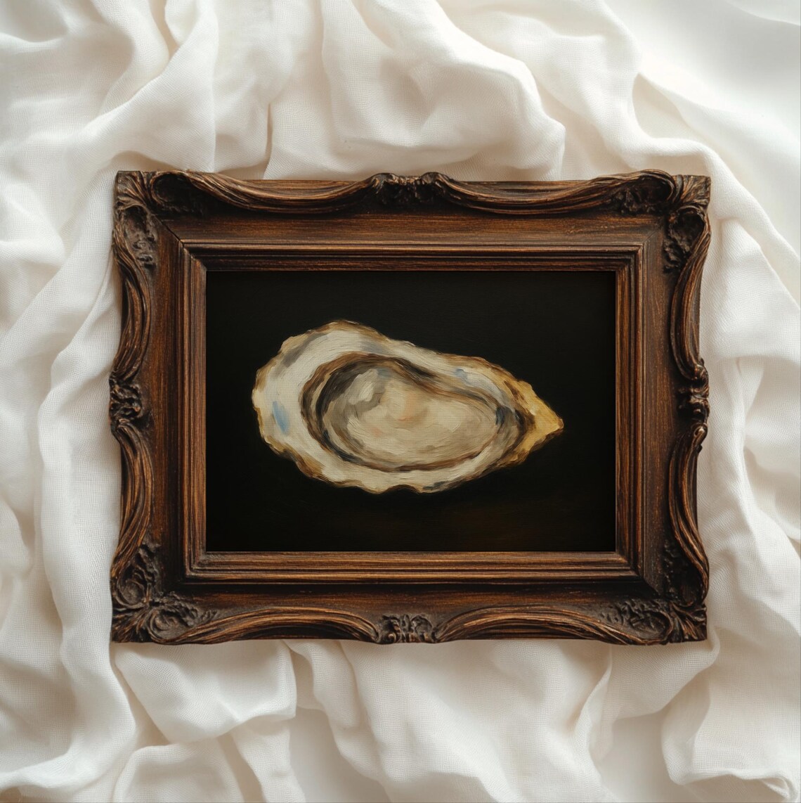 Oyster Art Print, French Kitchen Still Life