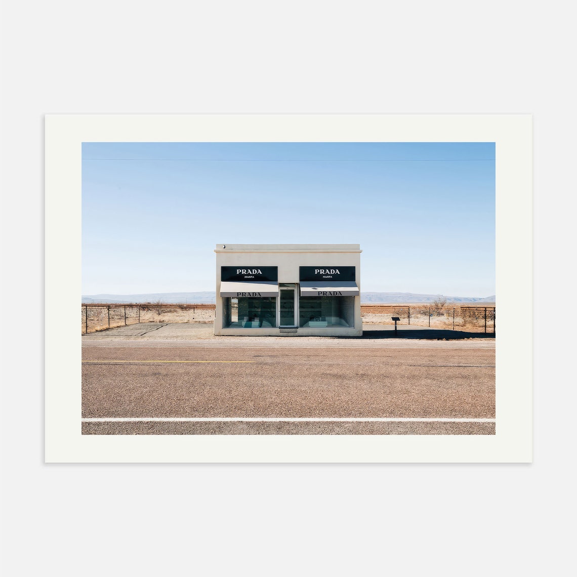 Prada Marfa Storefront Texas Desert Roadside Photography Poster - Image 2