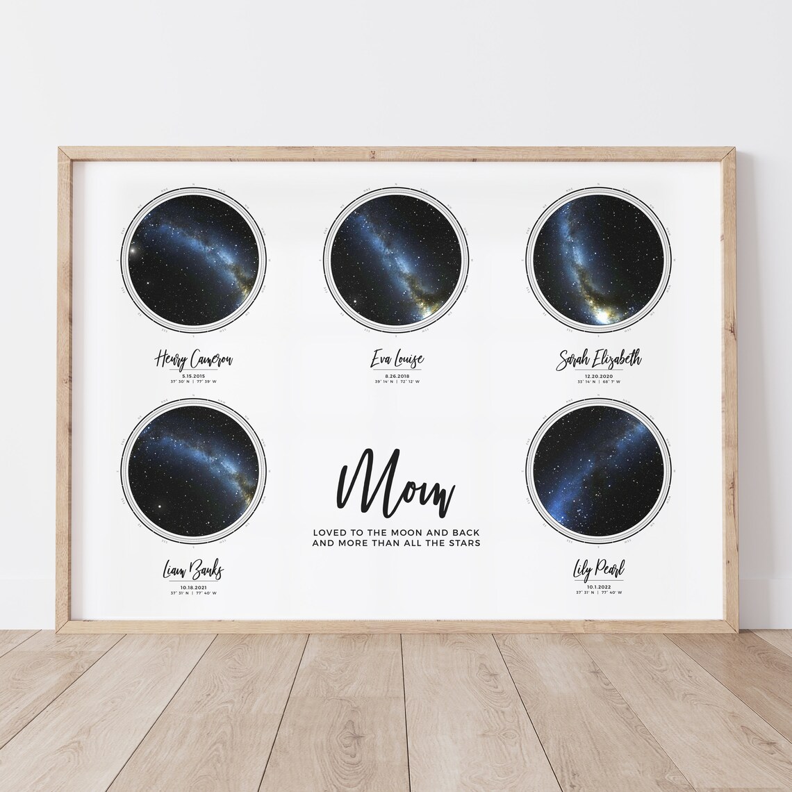 Personalized Star Map, Night Sky Poster Print - Image 3