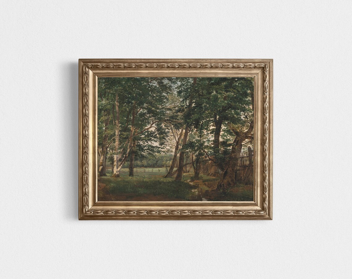 Farm Landscape Painting, Modern Farmhouse Art Print - Image 2