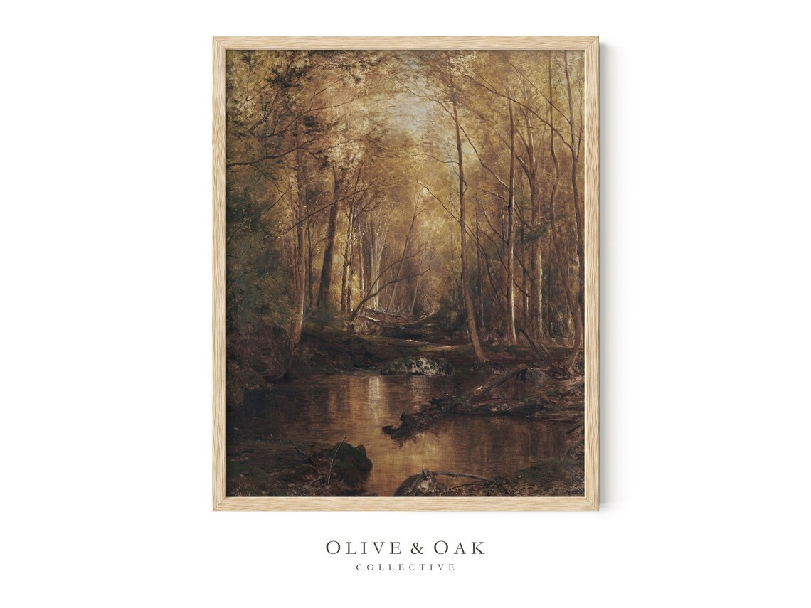 Autumn Landscape - Vintage Wall Art - Image 4