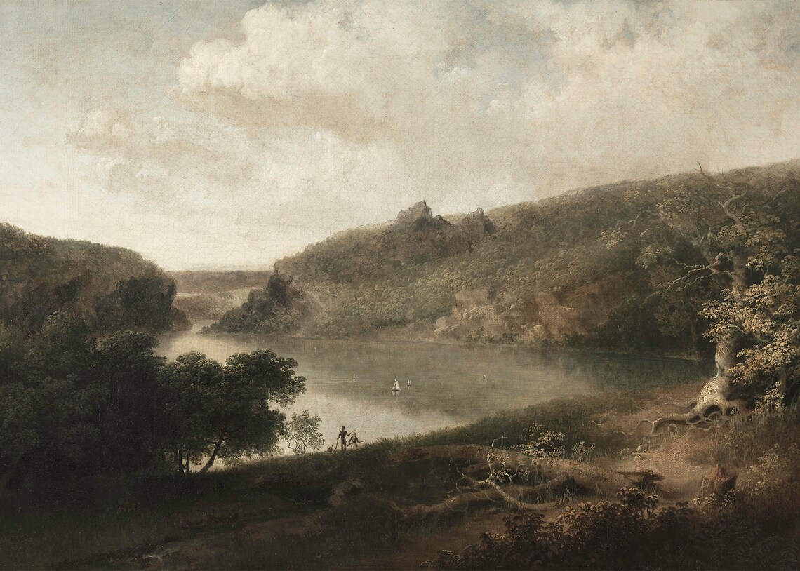 Rustic Landscape Vintage Decor Art Print - Image 4