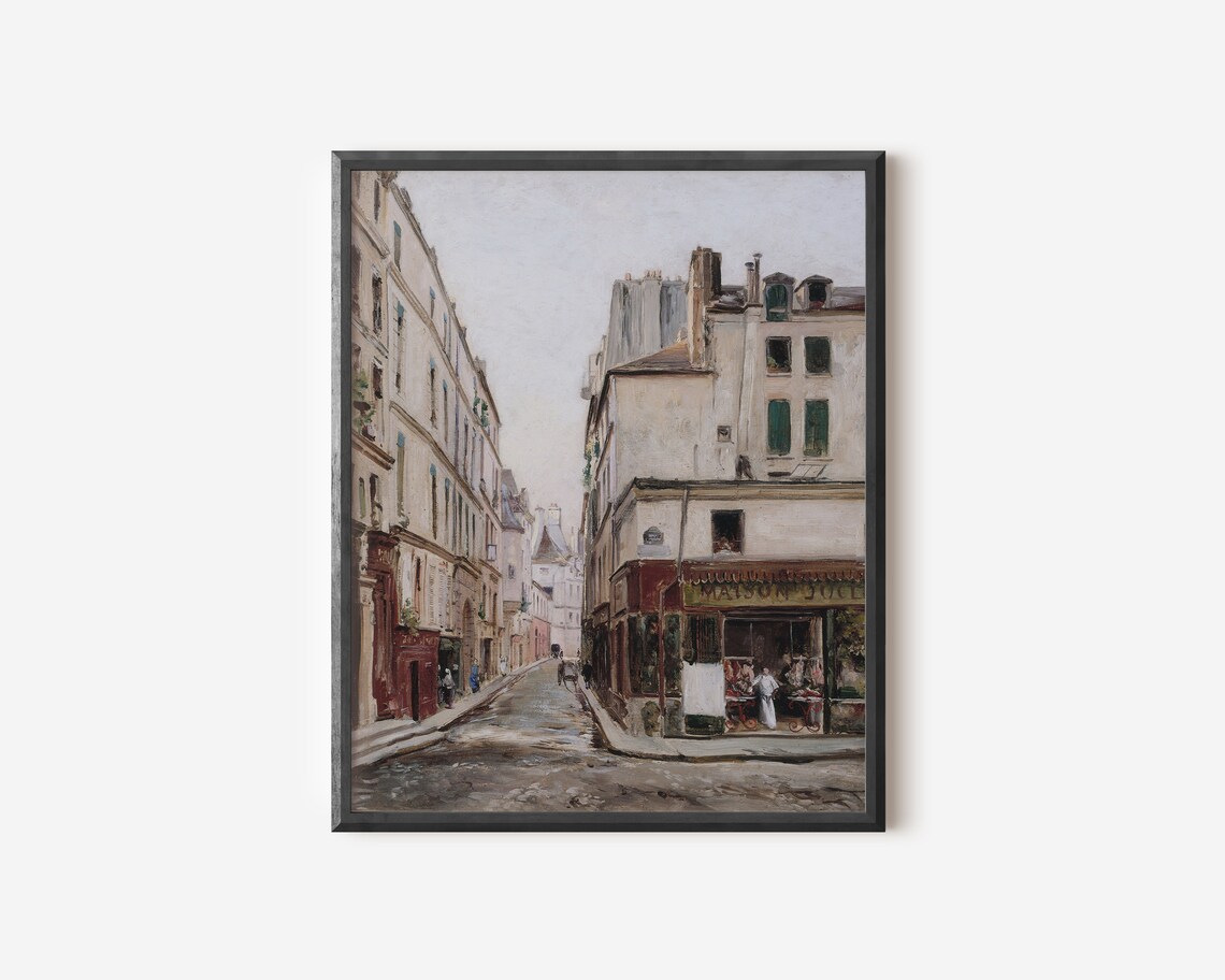 Paris Cityscape Vintage European Architecture Art Print - Image 4