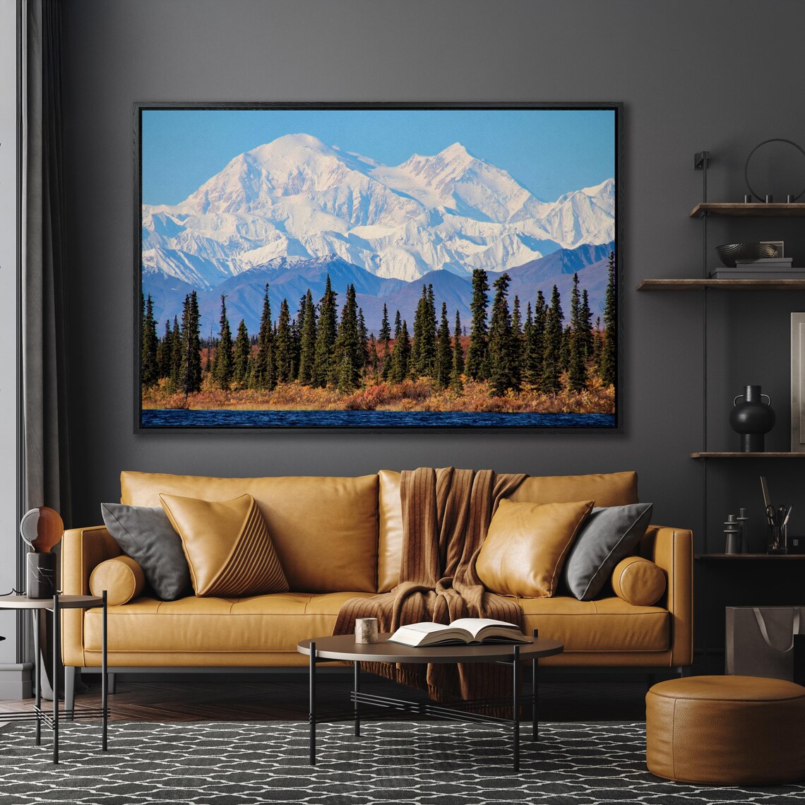 Denali, Alaska Travel Poster, North America Peak - Image 5