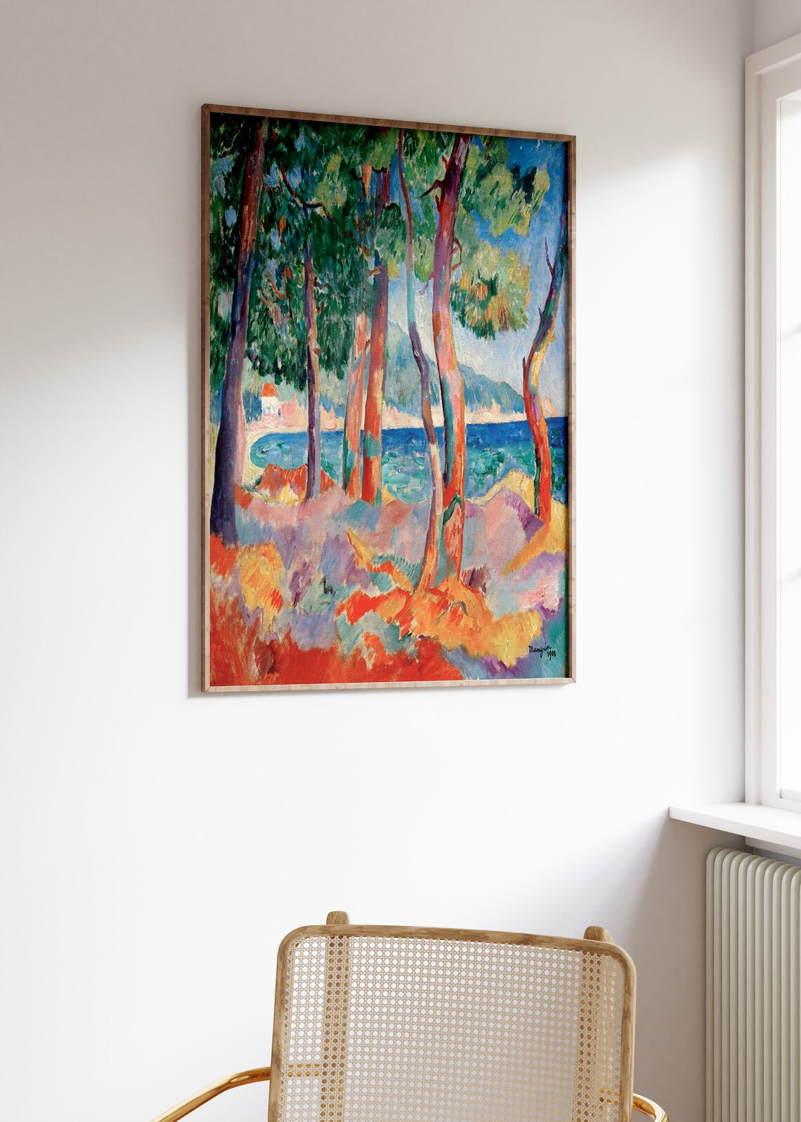 Henri Manguin Pine Forest in Cavaliere, Fauvist Art Print - Image 3