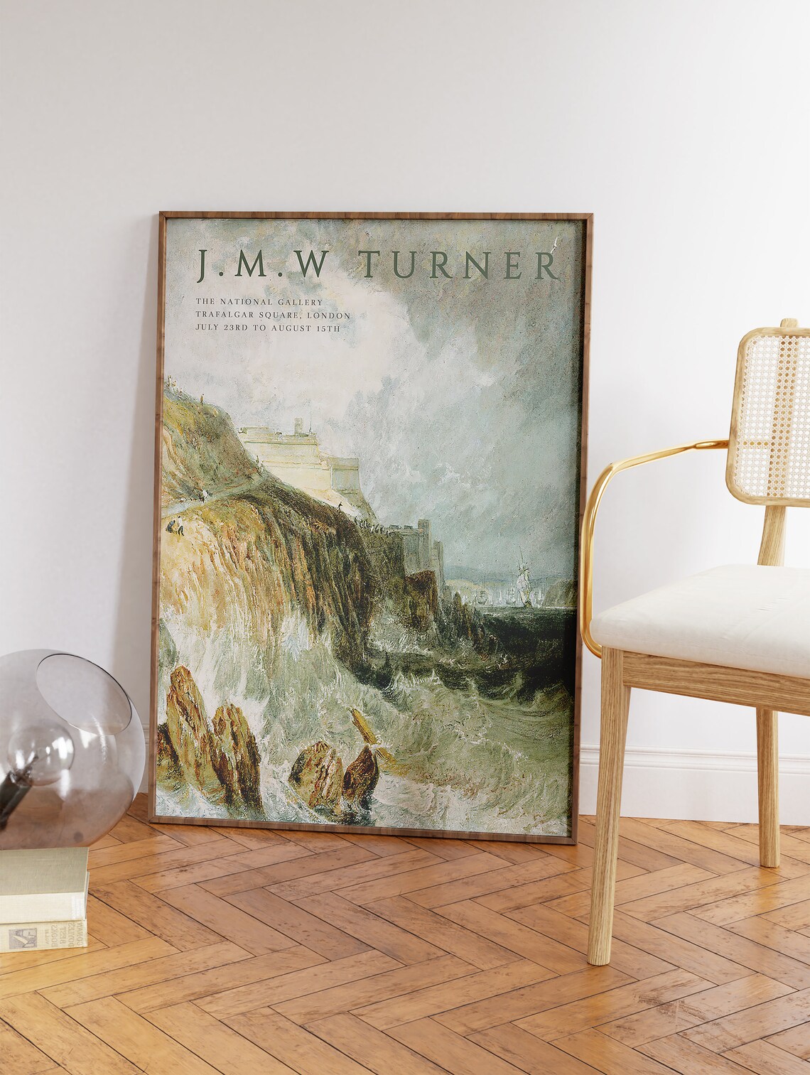 J. M. W. Turner Exhibition Art Print, Sea Poster - Image 3