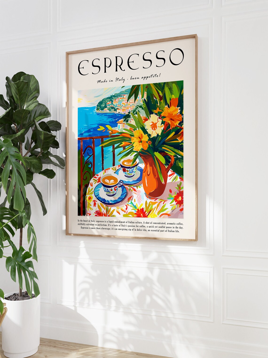 Coffee Poster Espresso Print, Vintage Kitchen Decor - Image 2
