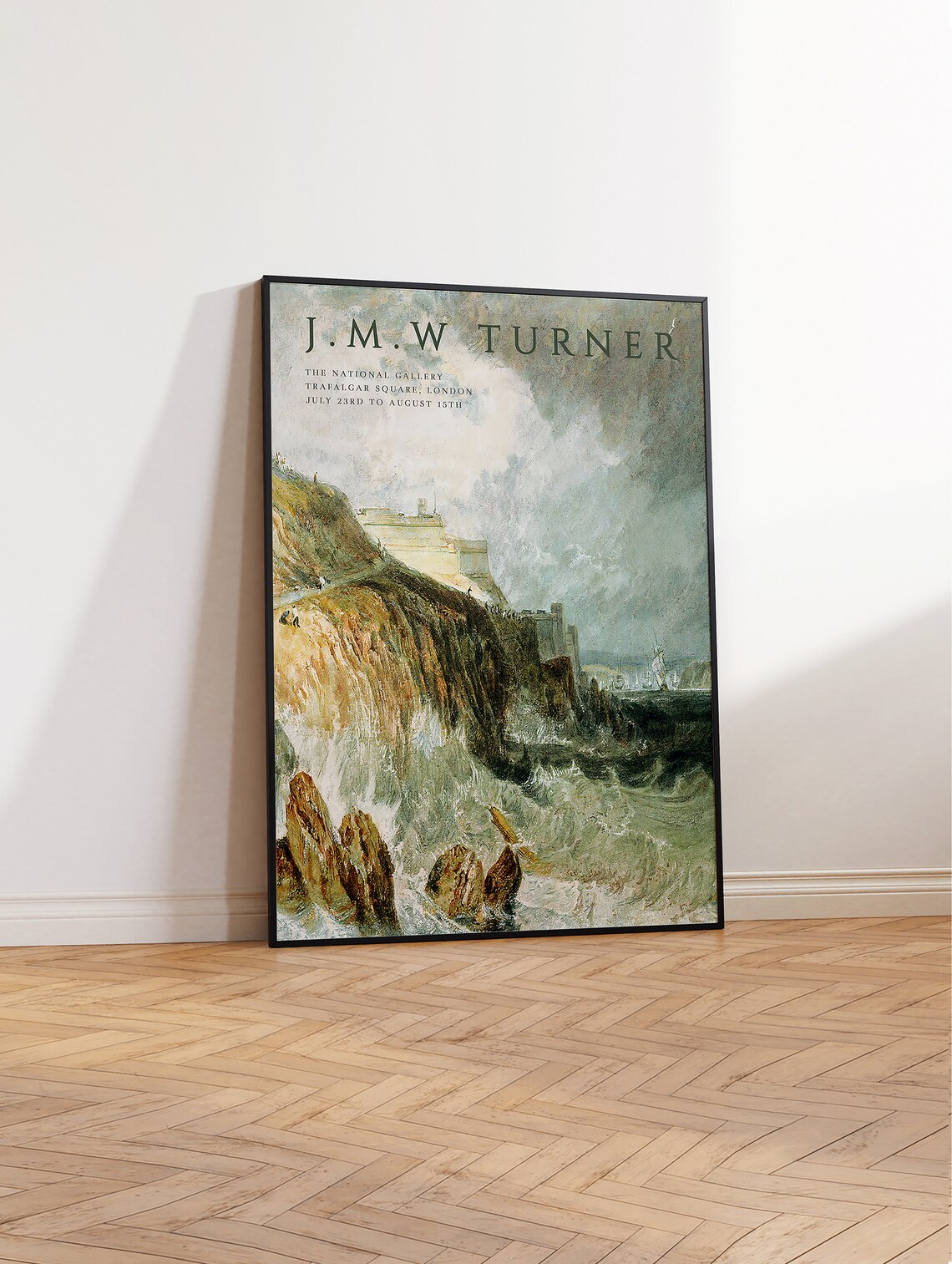 J. M. W. Turner Exhibition Art Print, Sea Poster - Image 2