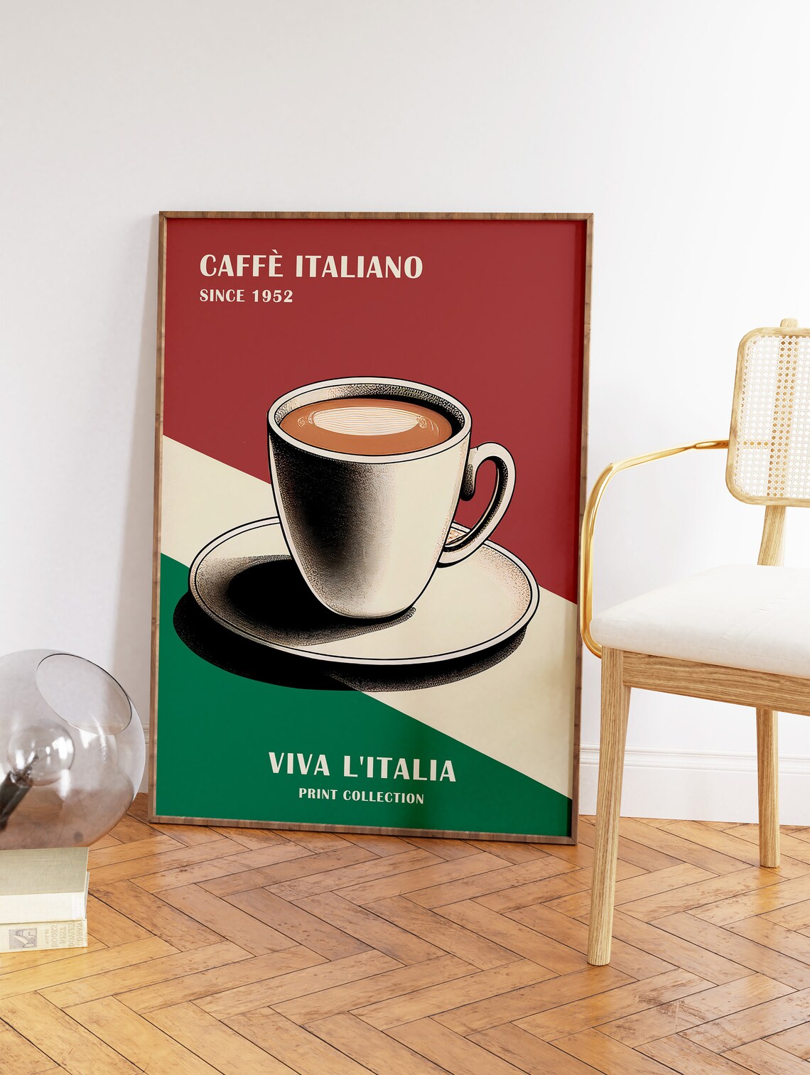 Italian Coffee Vintage Kitchen Travel Poster - Image 2
