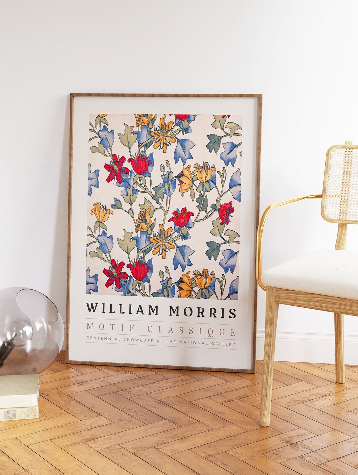 William Morris Motif Classique Botanical Floral Gallery Print - Image 2