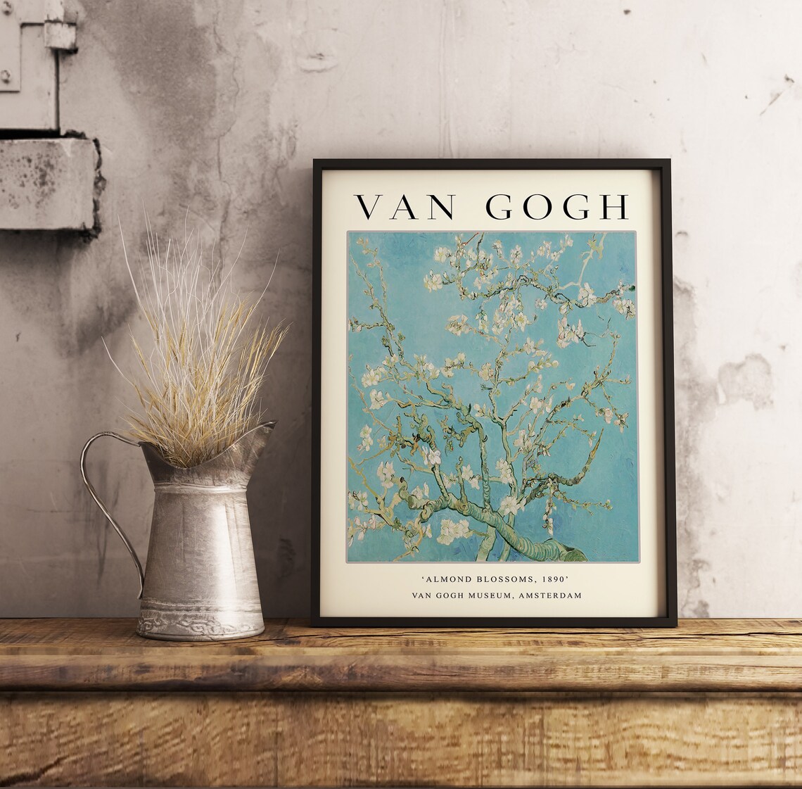 Van Gogh Almond Blossoms Floral Art Print - Image 2