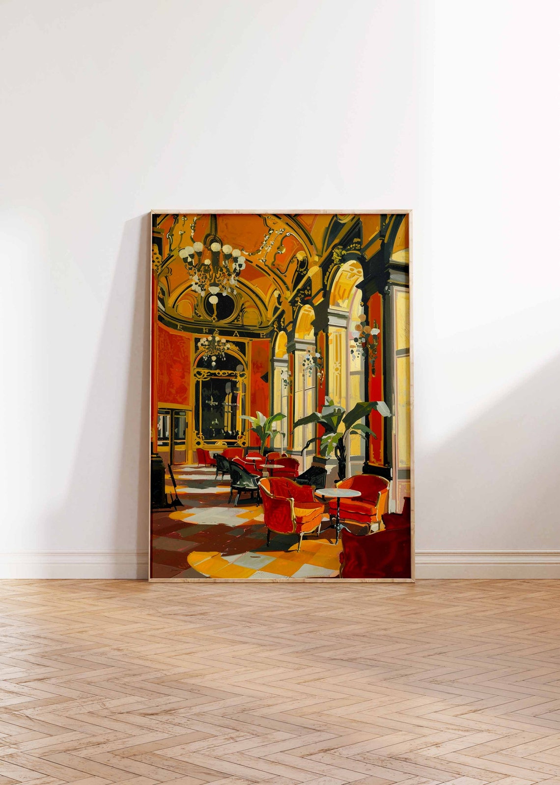 Luxury Casino Poster Casino Print Games Room Decor Retro Casino Print Vintage Gambling Art High End Casino Decor Retro Casino Poster - Image 3