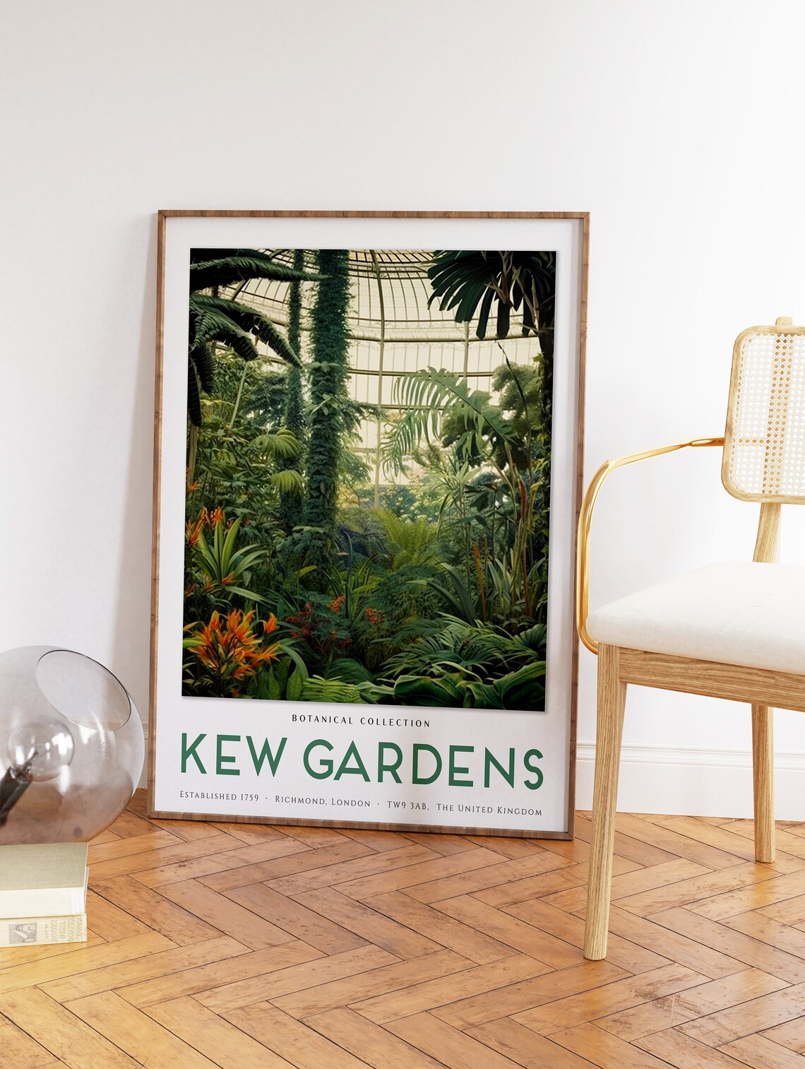 William Morris Kew Gardens Vintage Floral Poster - Image 2