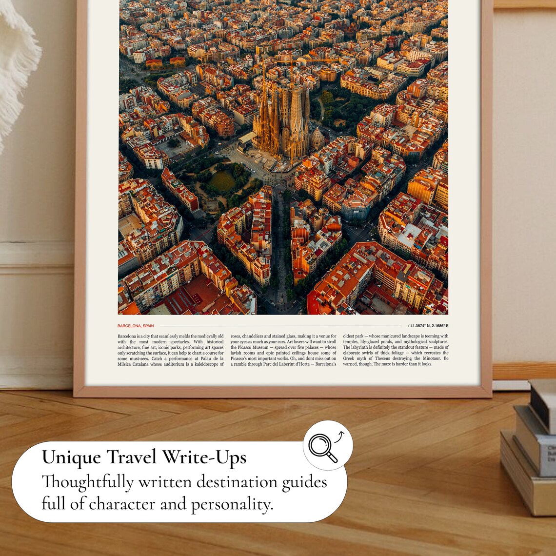 Barcelona Travel Poster, Spain Decor Print - Image 2