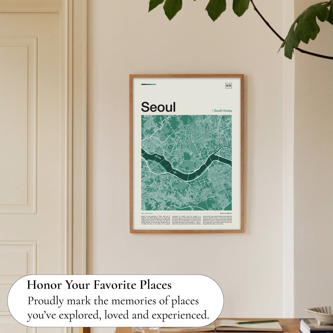 Seoul Map Print, Travel Poster for City Lovers - Image 5