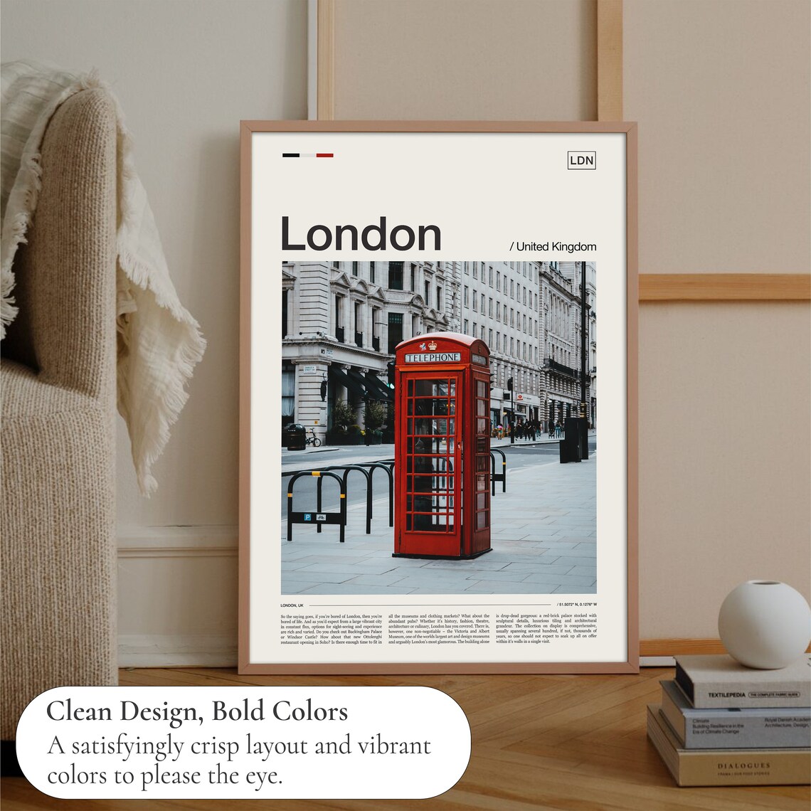 London Travel Poster, City Photography Art Print - Image 3