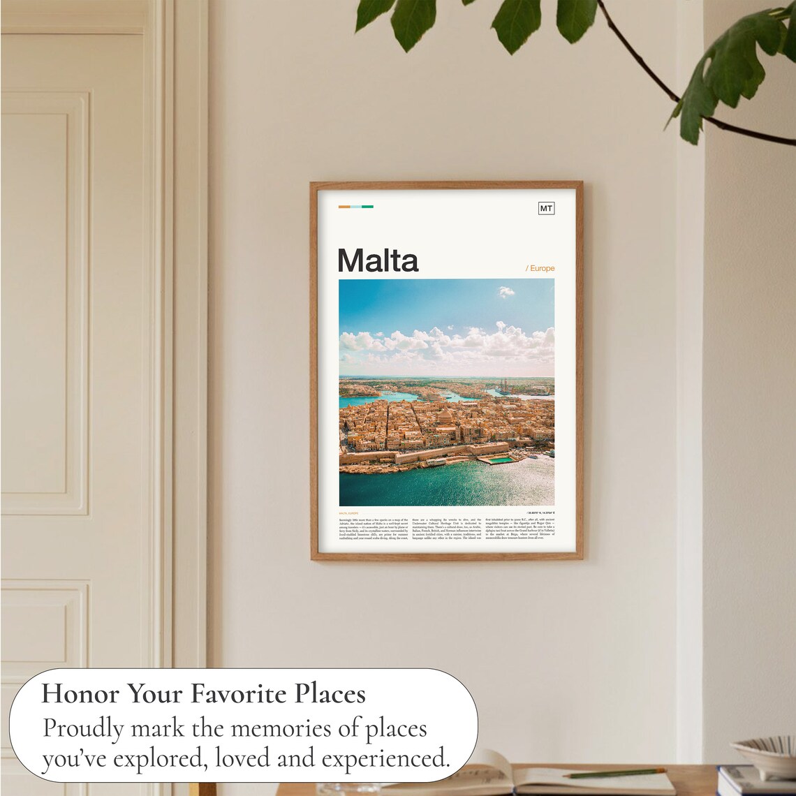 Malta Travel Poster, European Place Art Print - Image 5