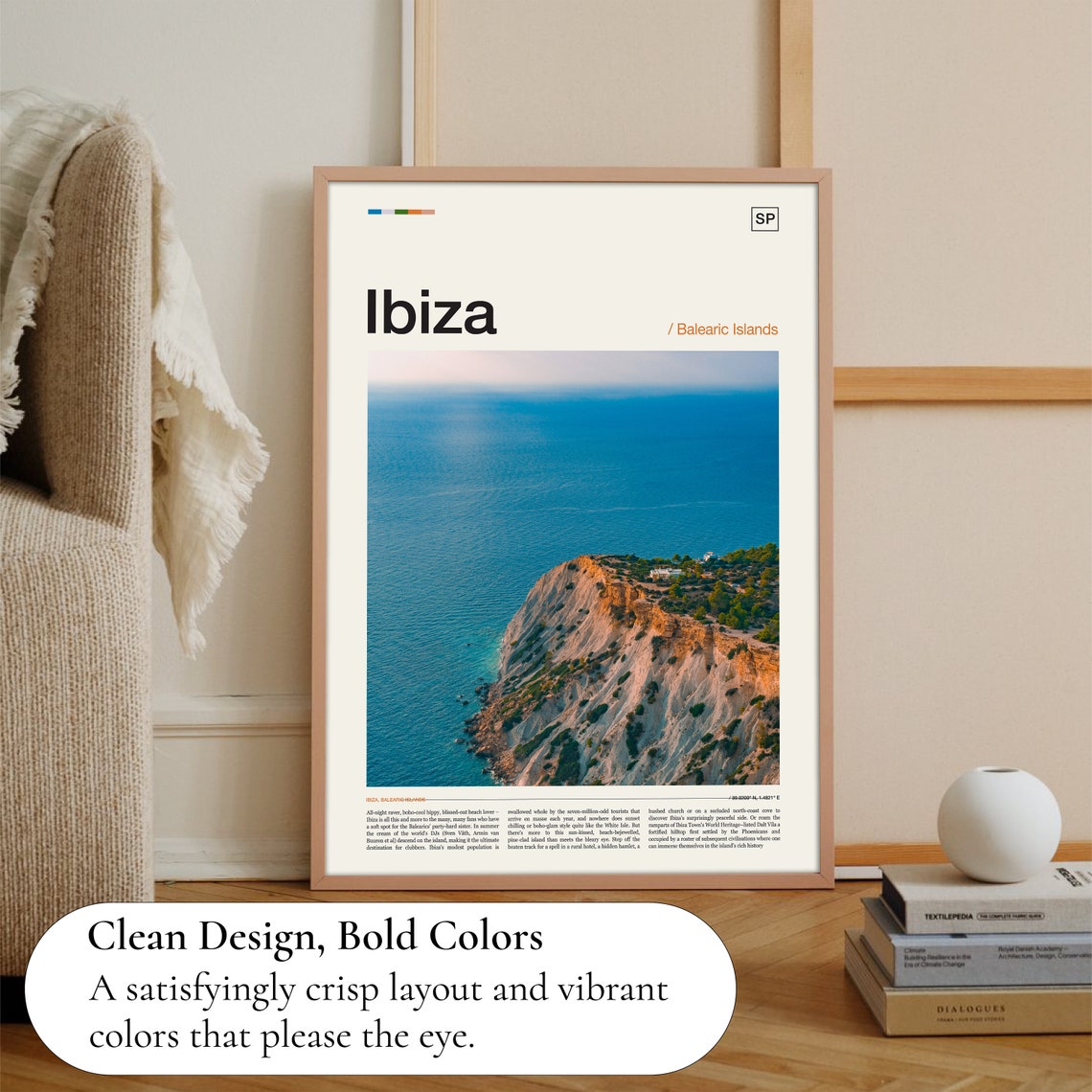 Ibiza Print Ibiza Poster Ibiza Wall Art Ibiza Art Print Ibiza Artwork Ibiza Photo Spain Print Spain Poster Spain Wall Art Ibiza Spain - Image 3