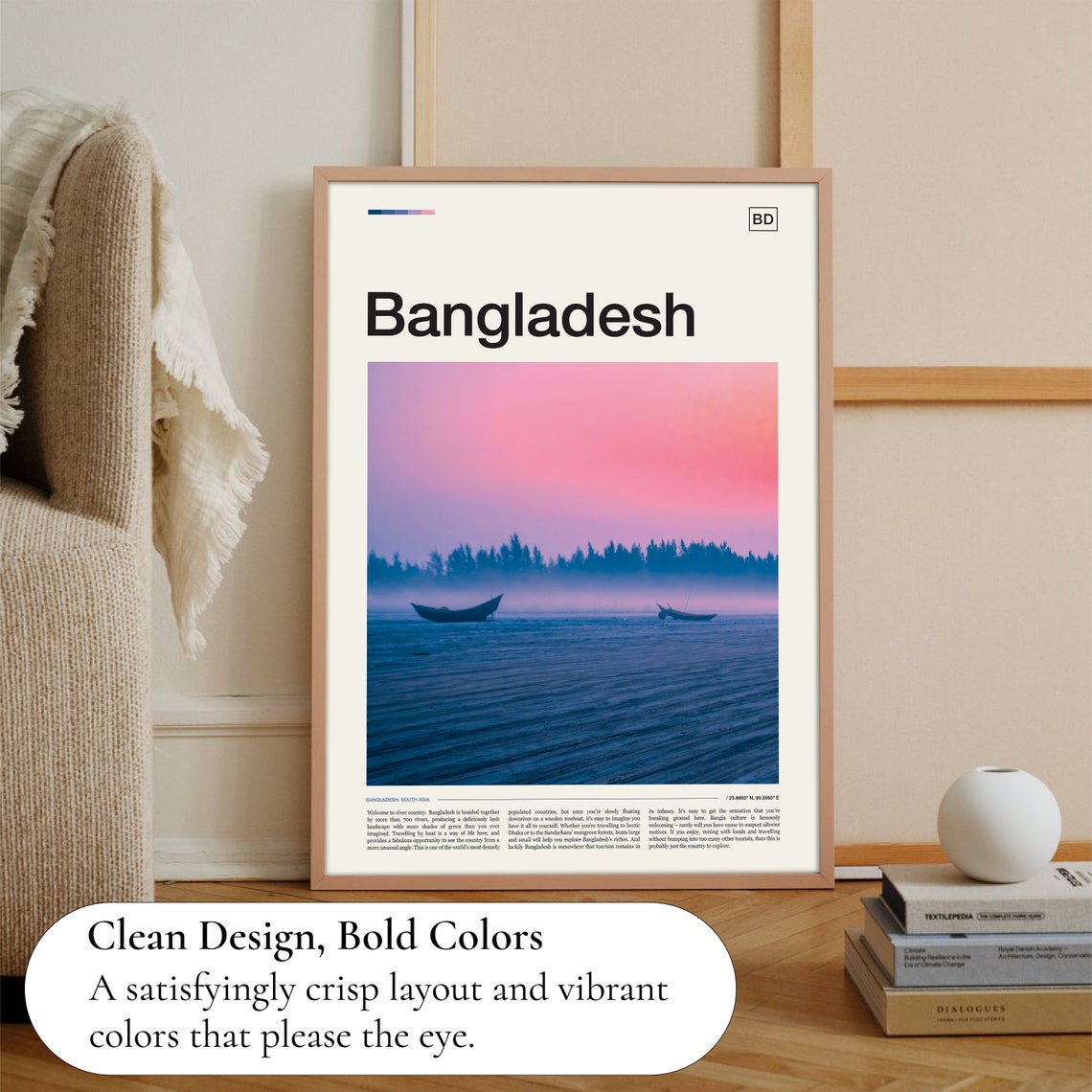 Bangladesh Print Bangladesh Poster Bangladesh Wall Art Bangladesh Art Print Bangladesh Photo Bangladesh Artwork Bangladesh Travel - Image 3